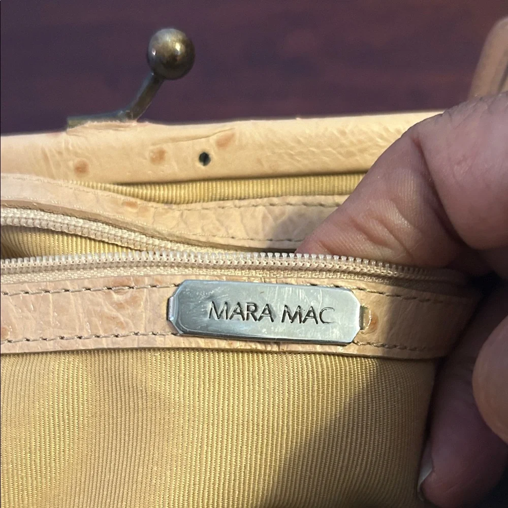 Classic Beige Women's Frame-Top Shoulder Bag